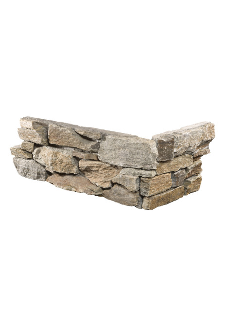 Parement en plaquette Sahara (arrière béton)