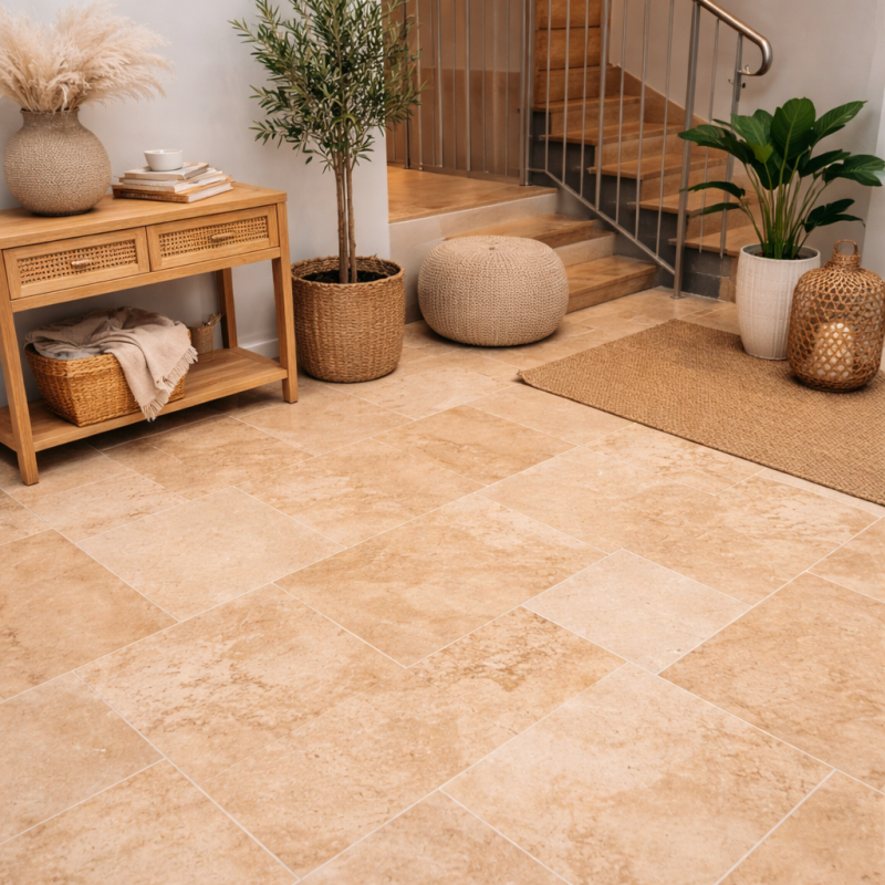 Dallage Travertin Héritage