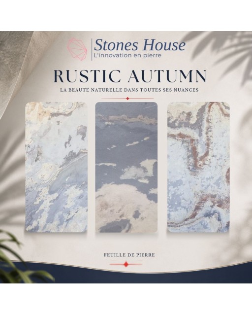 Feuille de pierre Rustic autumn