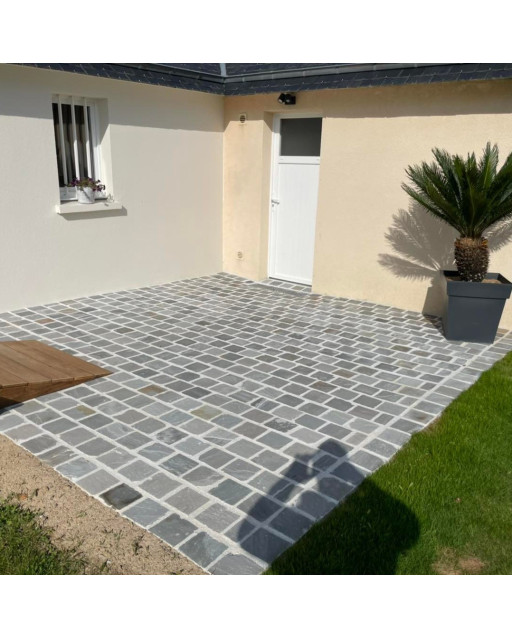 Pavé Grès Kandla gris