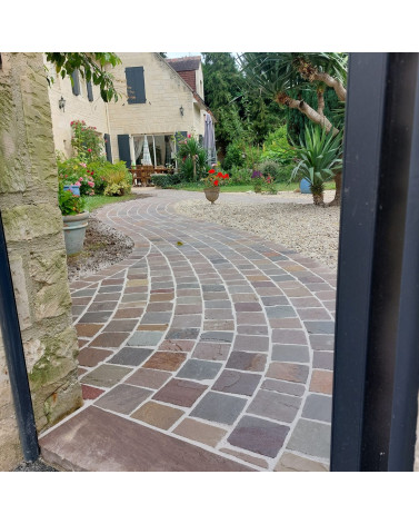 Pavé Grès Kandla multicolore