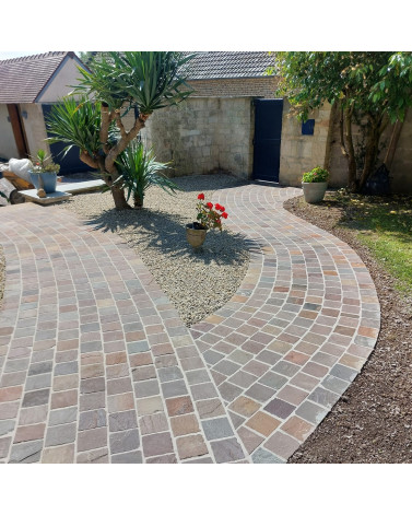 Pavé Grès Kandla multicolore