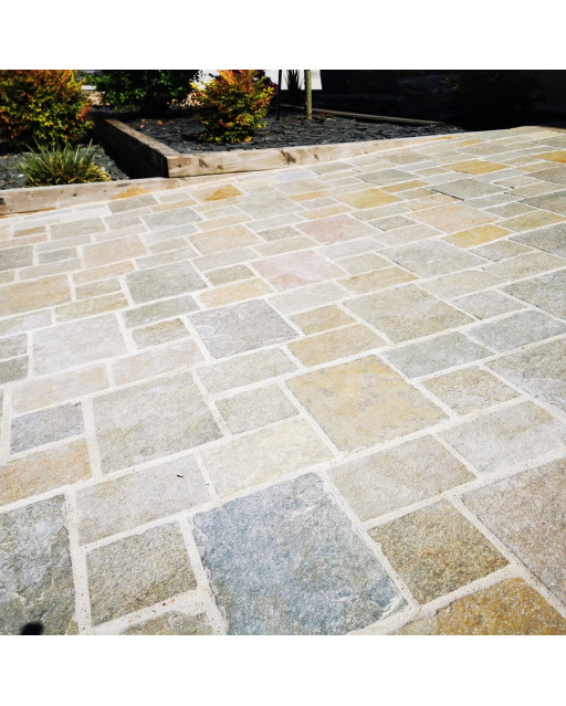 Pavé Tandur beige scié