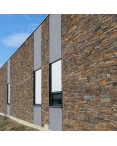 Parement en plaquette multicolore  béton