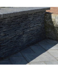 Parement en plaquette Ardoise lame fine pour petit angle béton