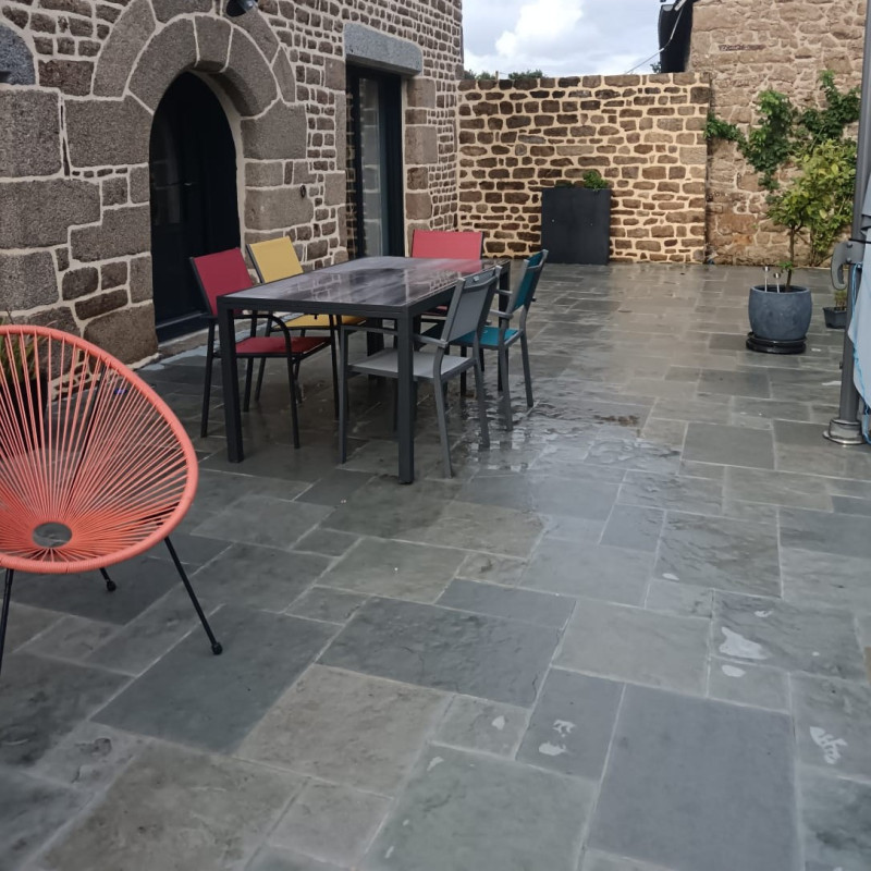 Dallage Tandur contemporain ( gris scié) Dallage Tandur contemporain ( gris scié)
