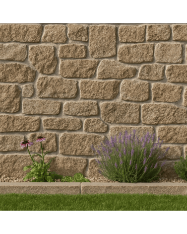Parement en placage Granit beige