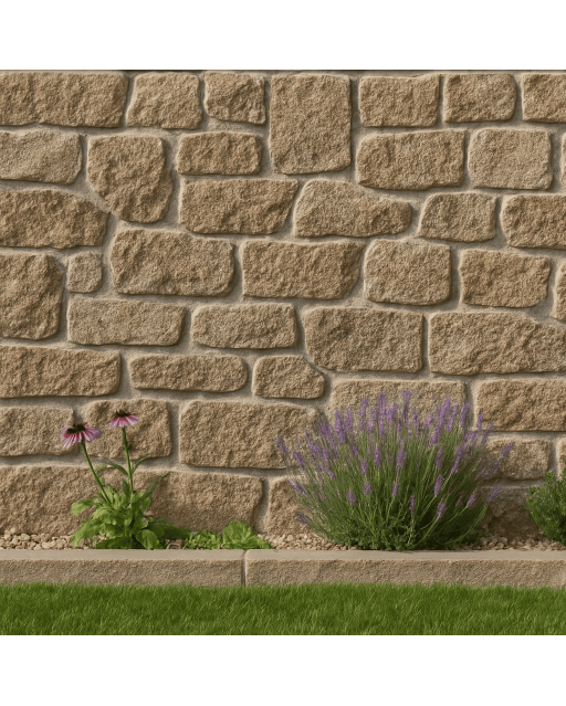 Parement en placage Granit beige