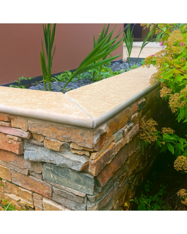 Margelle de piscine Tandur beige