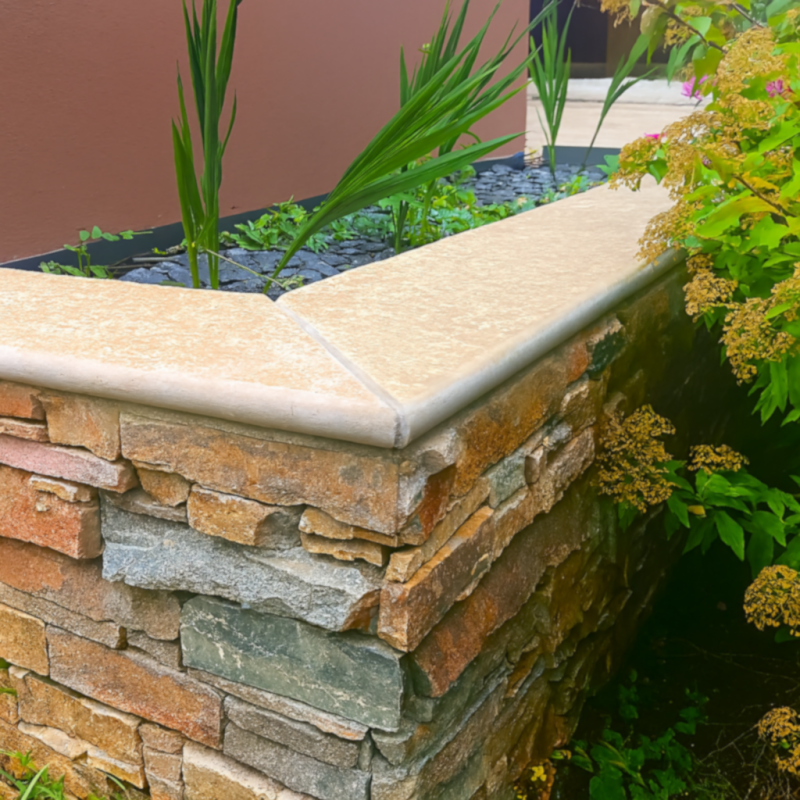 Margelle de piscine Tandur beige
