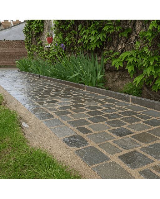 Pavé Grès Kandla gris