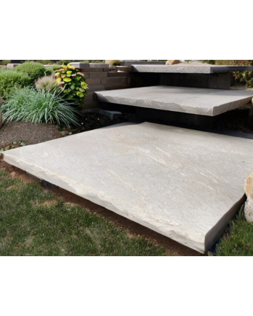 Marche palière Grès Kandla gris