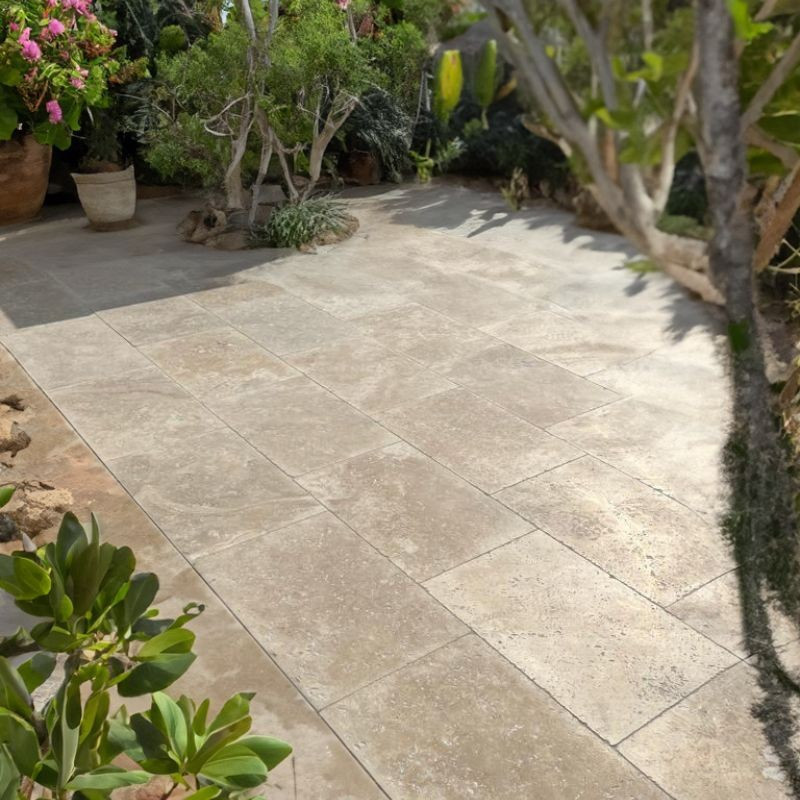 Dallage Travertin Héritage