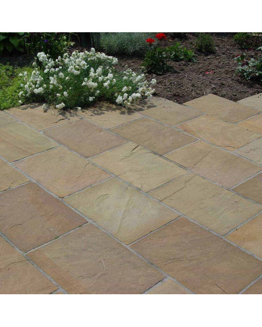 Dallage Grès Kandla multicolore