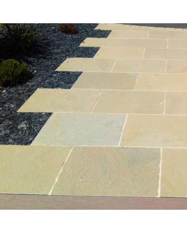 Dallage Tandur beige côtés sciés