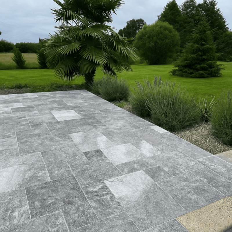 Opus Travertin Silver 1er choix Opus Travertin Silver 1er choix