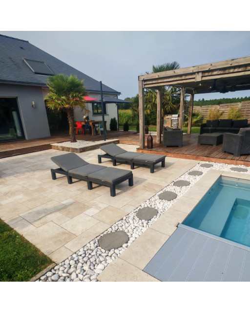 Opus Travertin light 1er choix