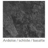 Ardoise/schiste/basalte