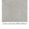 Grès cérame effet béton